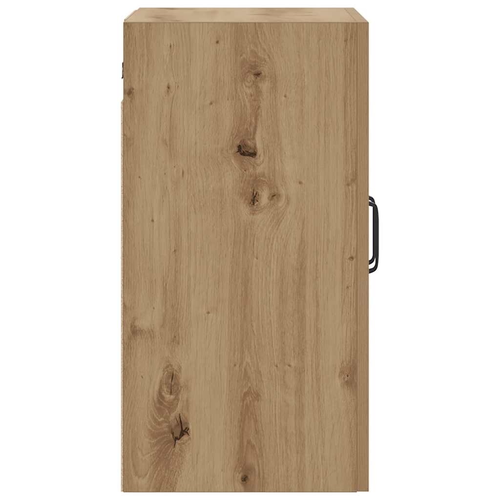 Armadietto a Muro Rovere Artigianale 60x31x60 cm in Truciolato | homemem39