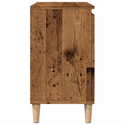 Mobile Lavabo Legno Antico 58x33x60 cm in Legno Multistrato | homemem39