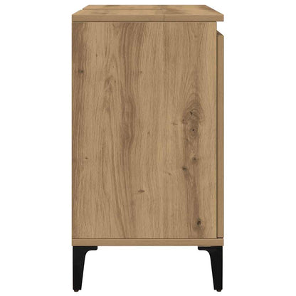 Mobile Lavabo Rovere Artigianale 58x33x60 cm Legno Multistrato | homemem39