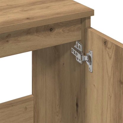 Mobile Lavabo Rovere Artigianale 58x33x60 cm Legno Multistrato | homemem39