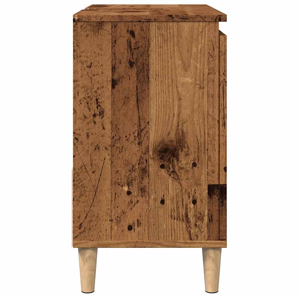 Mobile Sottolavabo Legno Antico 65x33x60 cm in Truciolato | homemem39