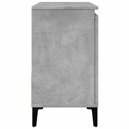 Mobile Lavabo da Bagno Grigio Rovere 65x33x60cm in Truciolato - homemem39