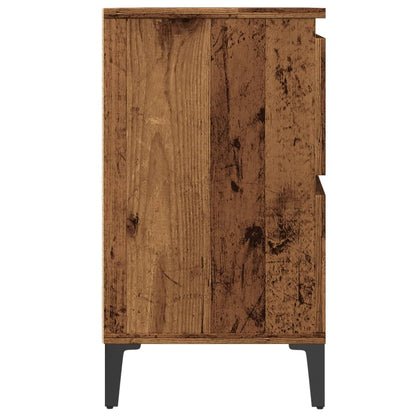 Mobile Lavabo Legno Antico 80x33x60 cm in Legno Multistrato | homemem39