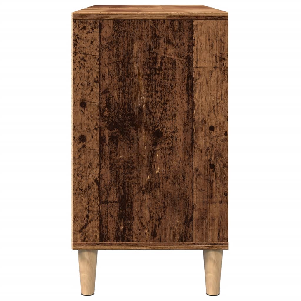 Mobile da Bagno Legno Antico 80x33x60 cm in Legno Multistrato | homemem39