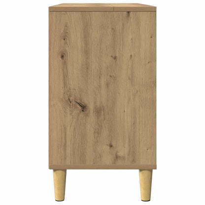 Mobile da Bagno Rovere Artigianale 80x33x60cm Legno Multistrato | homemem39