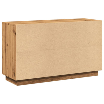 Credenza Rovere Artigianale 102x35x60 cm in Legno Multistrato - homemem39