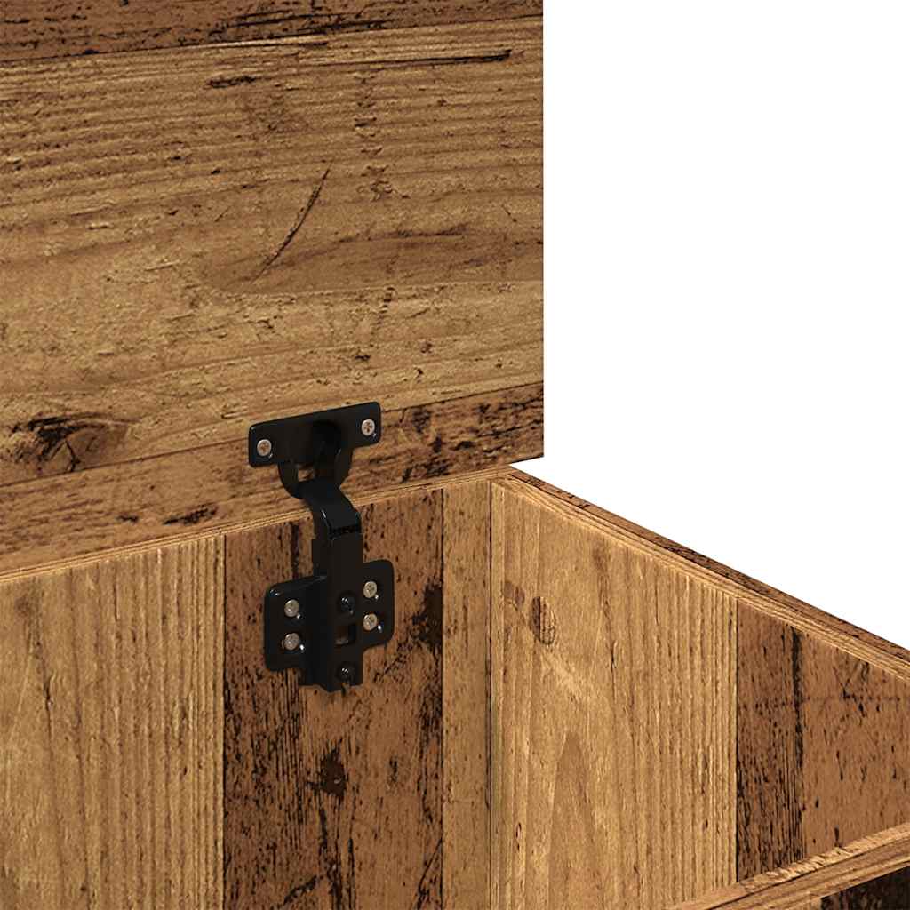 Scatola Portaoggetti Legno Antico 30x50x28 cm Legno Multistrato