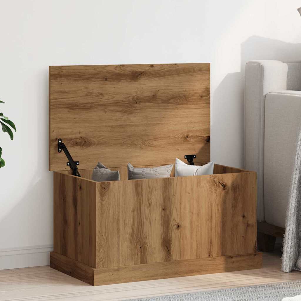 Scatola Portaoggetti Artigianale 70x40x38 cm Legno Multistrato | homemem39