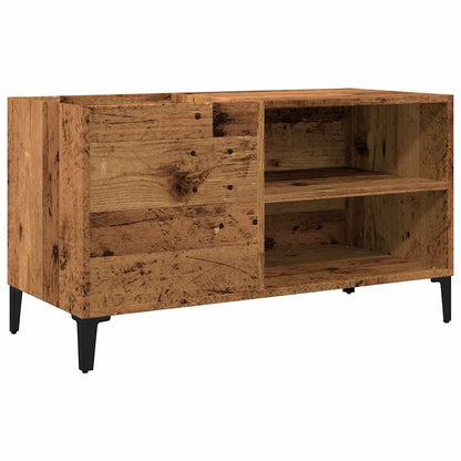Mobile Porta Dischi Legno Antico 84,5x38x48cm Legno Multistrato - homemem39