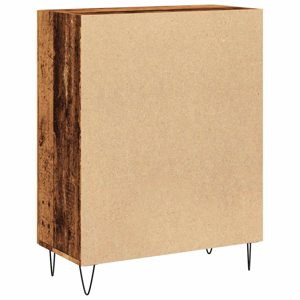 Credenza Legno Antico 69,5x34x90 cm in Legno Multistrato - homemem39