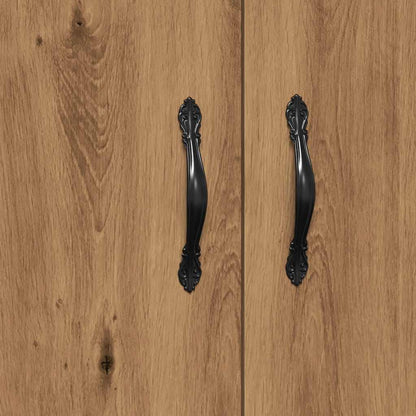 Credenza Rovere Artigianale 69,5x34x90 cm in Legno Multistrato - homemem39