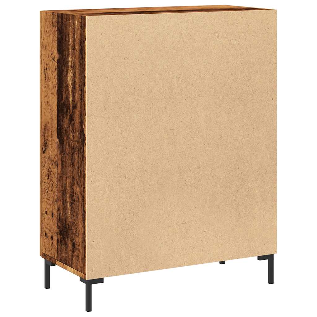 Credenza Legno Antico 69,5x34x90 cm in Legno Multistrato - homemem39