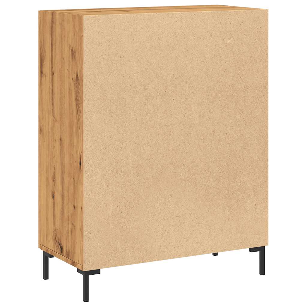 Credenza Rovere Artigianale 69,5x34x90 cm in Legno Multistrato - homemem39