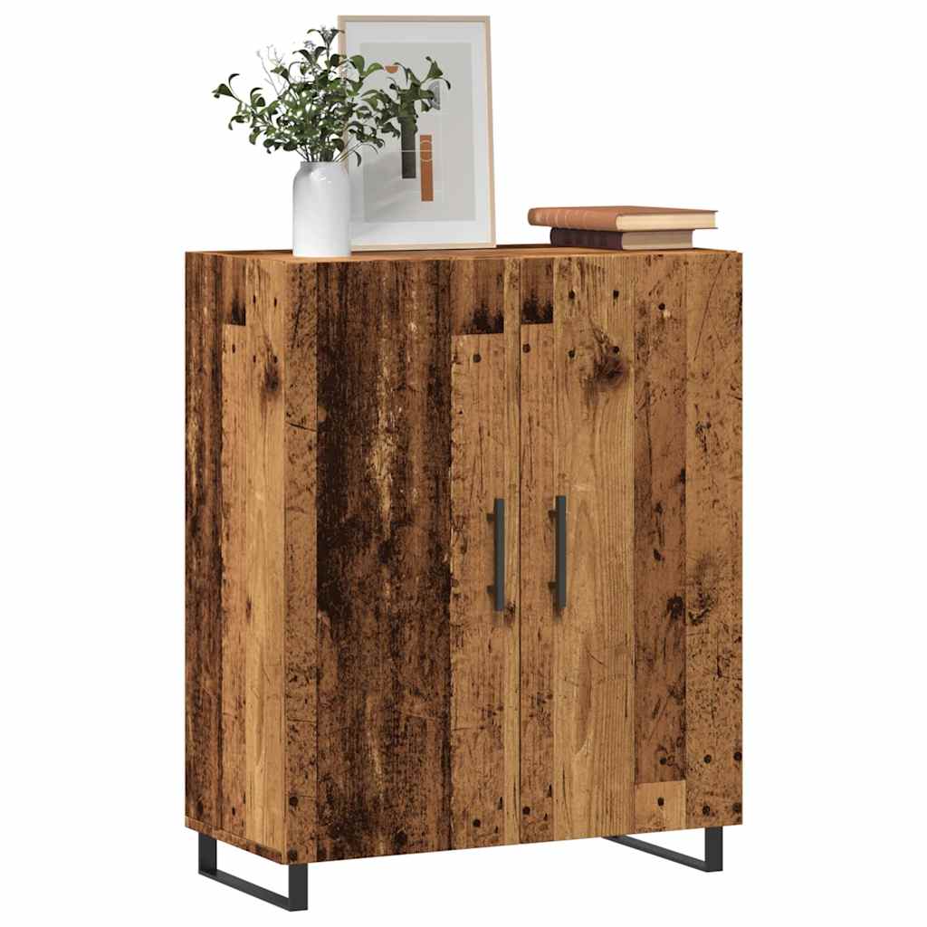 Credenza Legno Antico 69,5x34x90 cm in Legno Multistrato - homemem39