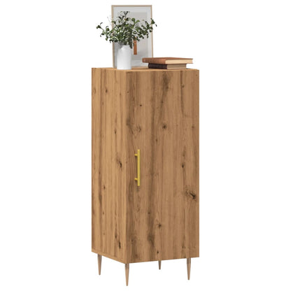 Credenza Rovere Artigianale 34,5x34x90 cm in Truciolato - homemem39