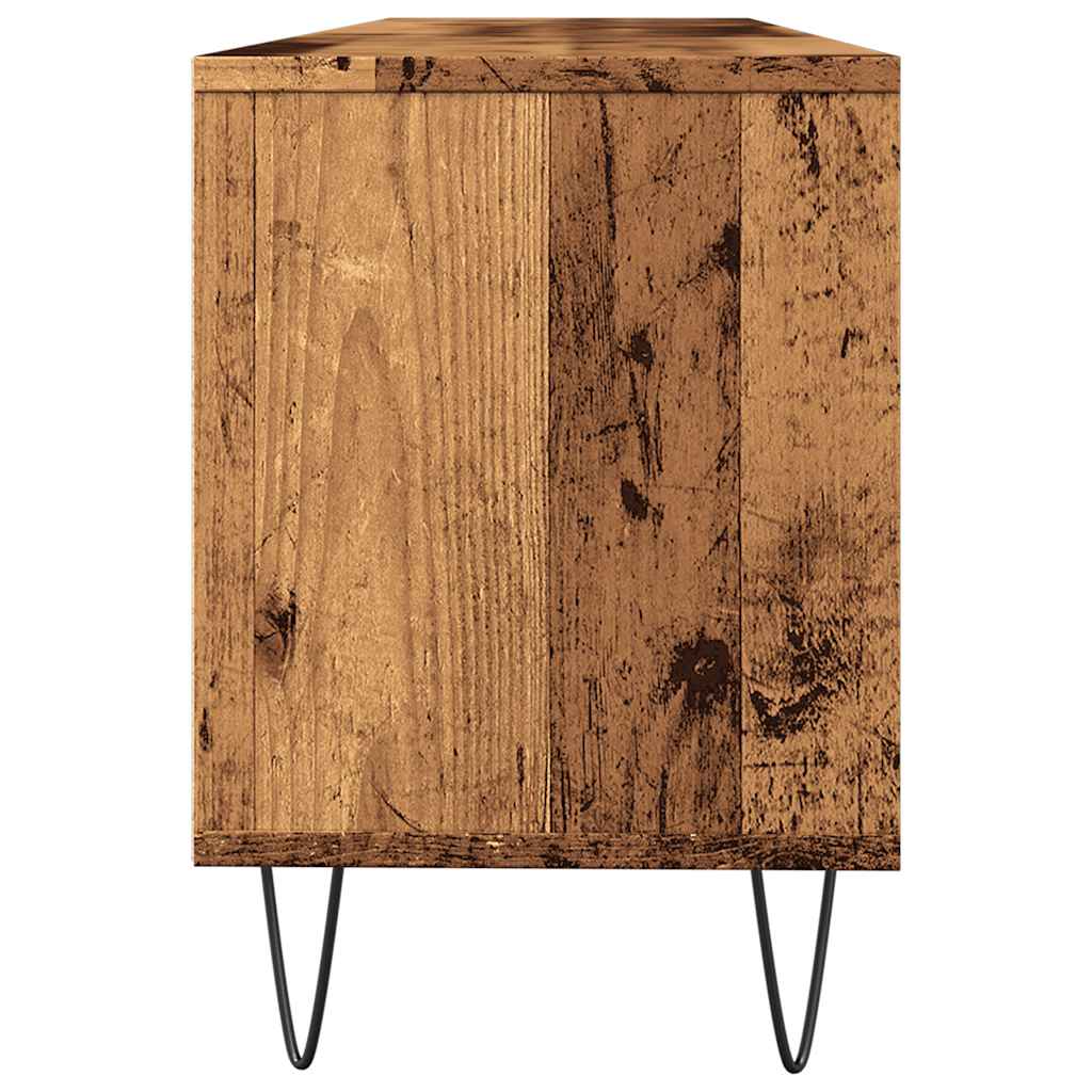 Mobile Porta TV Legno Antico 150x30x44,5 cm Legno Multistrato - homemem39