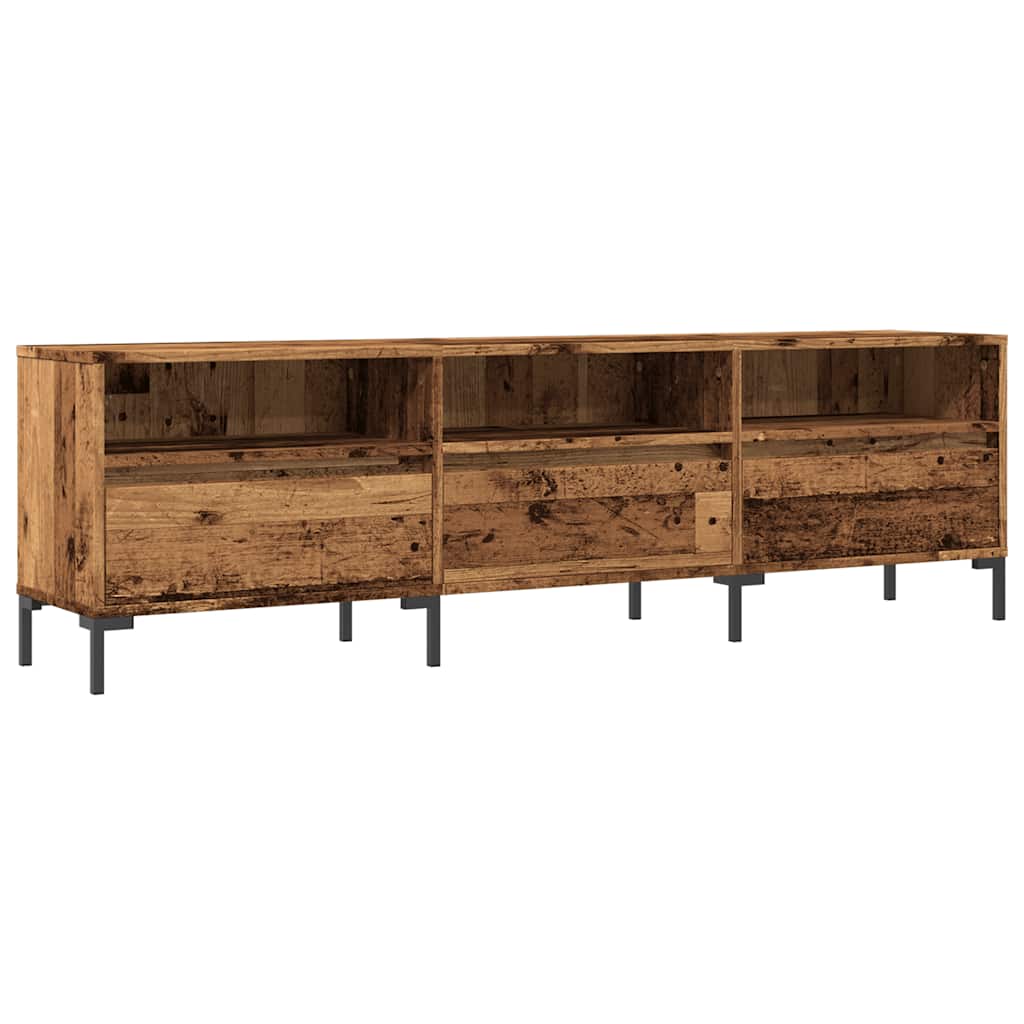 Mobile Porta TV Legno Antico 150x30x44,5 cm Legno Multistrato - homemem39