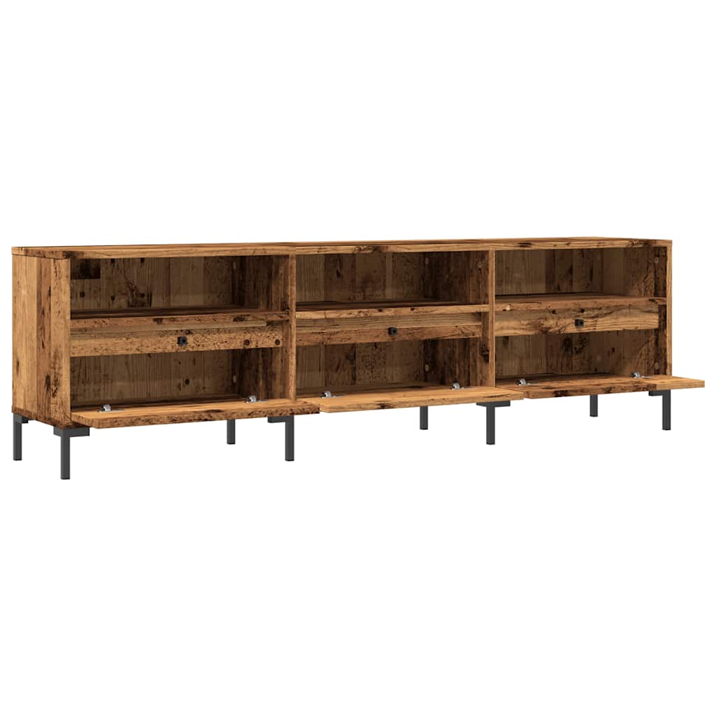 Mobile Porta TV Legno Antico 150x30x44,5 cm Legno Multistrato - homemem39