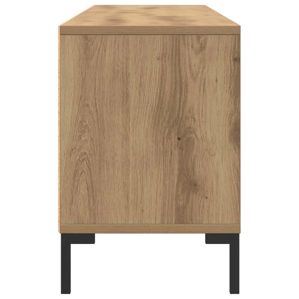 Mobile Porta TV Rovere Artigianale 150x30x44,5 cm Multistrato