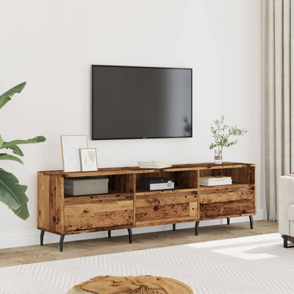 Mobile Porta TV Legno Antico 150x30x44,5 cm Legno Multistrato - homemem39