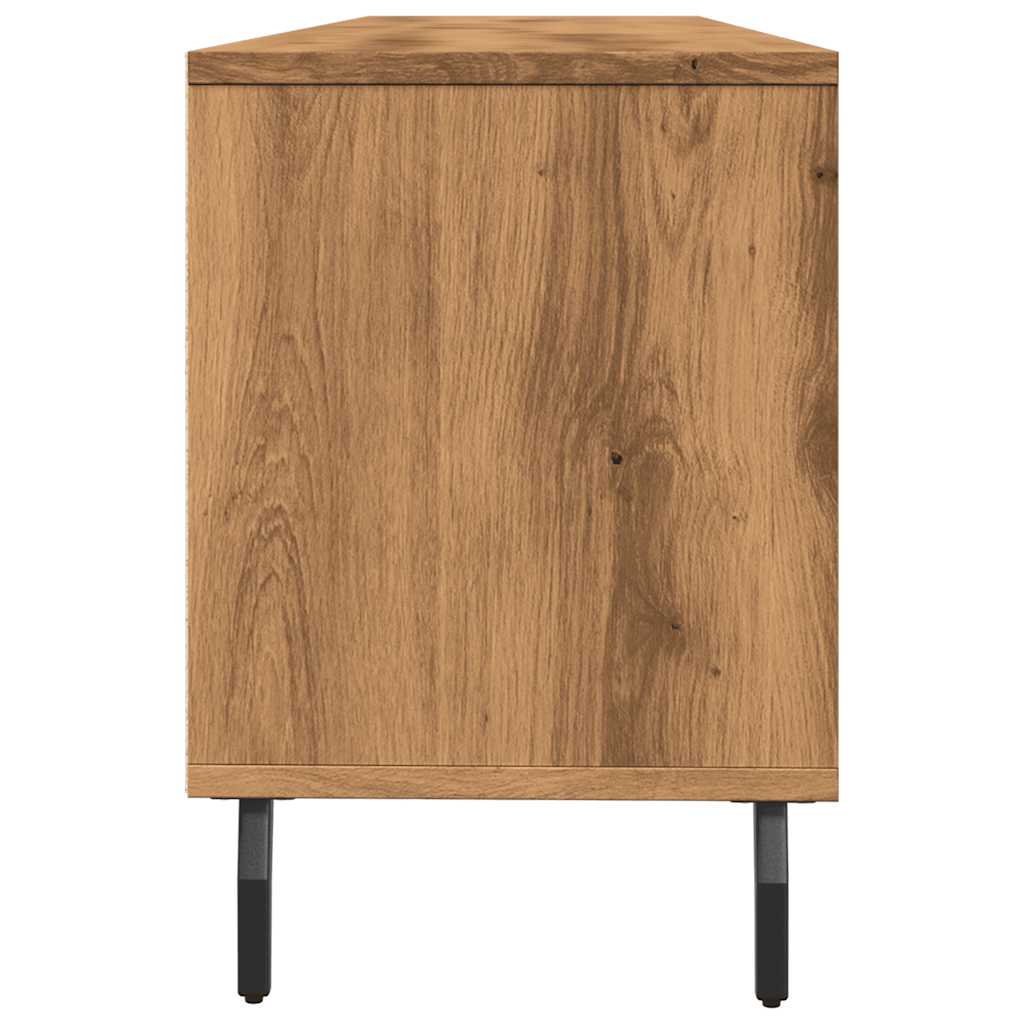 Mobile Porta TV Rovere Artigianale 150x30x44,5 cm Multistrato - homemem39