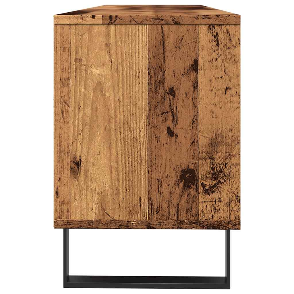 Mobile Porta TV Legno Antico 150x30x44,5 cm Legno Multistrato