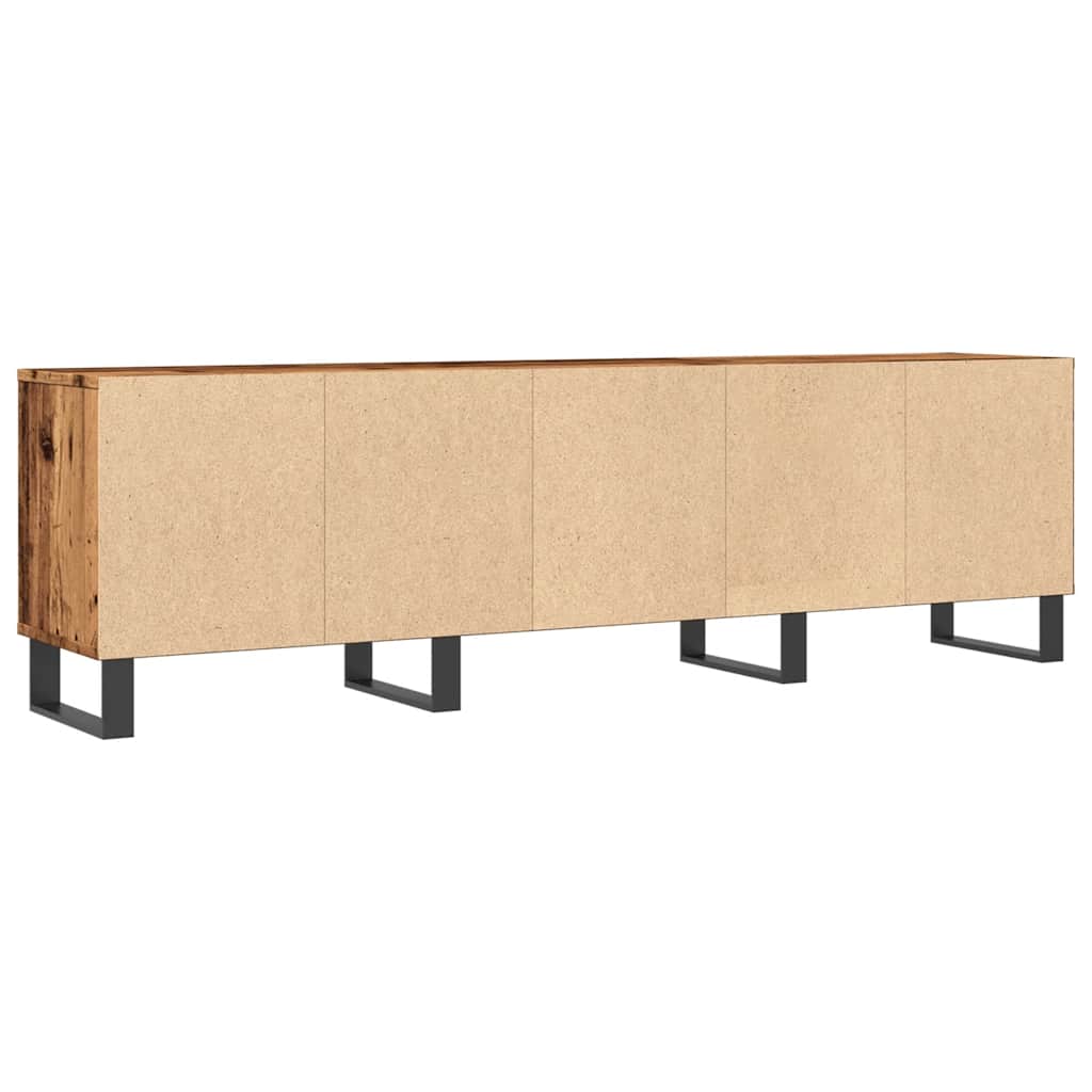 Mobile Porta TV Legno Antico 150x30x44,5 cm Legno Multistrato