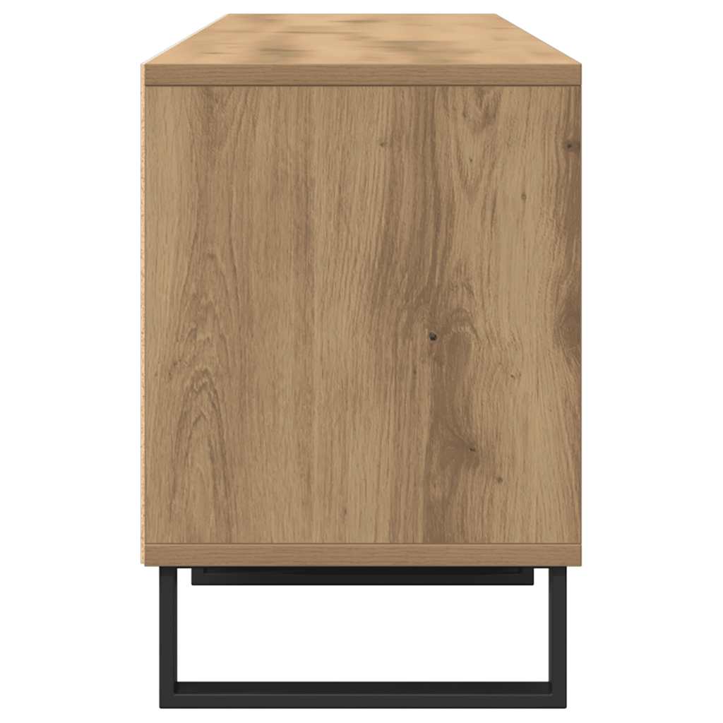 Mobile Porta TV Rovere Artigianale 150x30x44,5 cm Multistrato