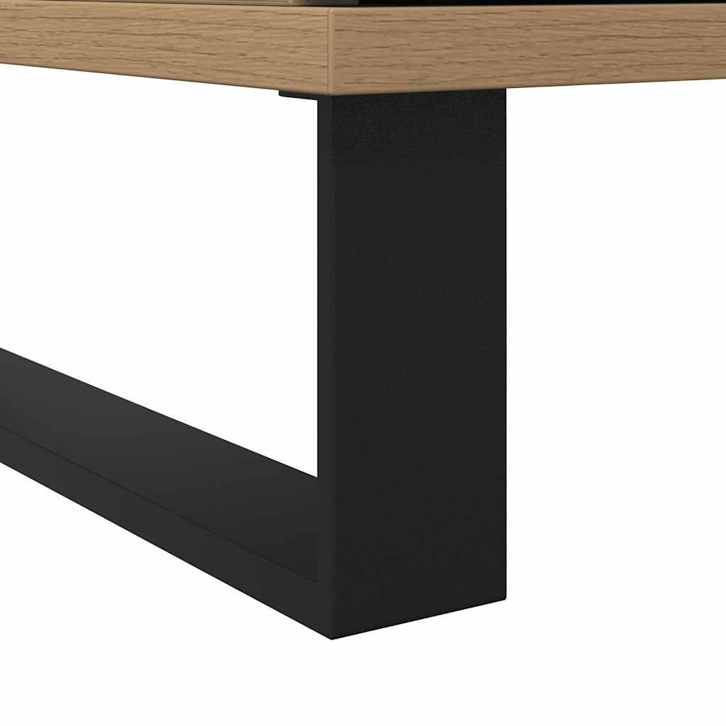 Armadietto da Bagno Rovere Artigianale 30x30x100 cm Truciolato | homemem39
