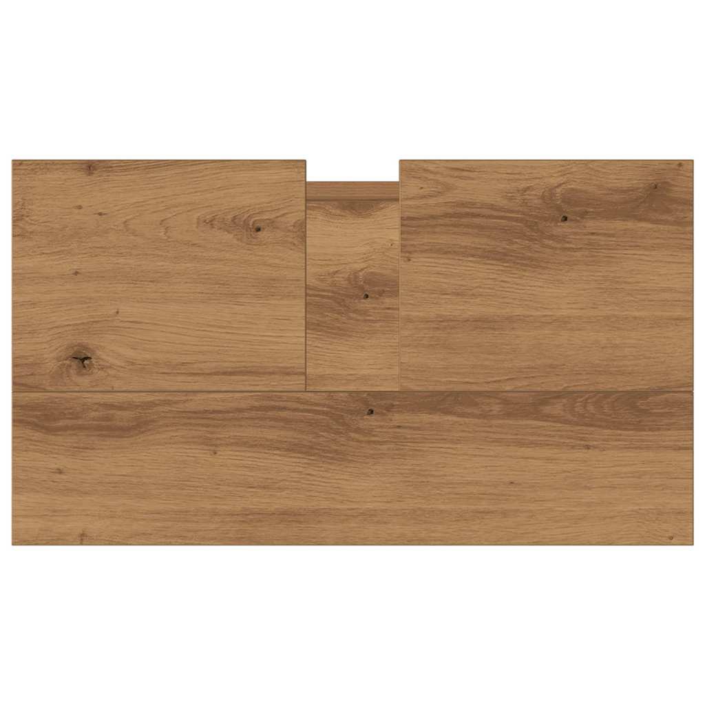 Mobile da Bagno Rovere Artigianale 58x33x60 cm in Truciolato