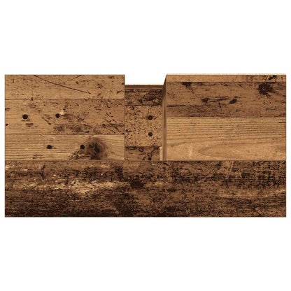 Armadietto da Bagno Legno Antico 65x33x60 cm in Truciolato | homemem39