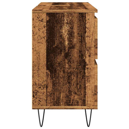 Mobile da Bagno Legno Antico 80x33x60 cm in Truciolato | homemem39