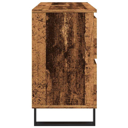 Mobile da Bagno Legno Antico 80x33x60 cm in Truciolato | homemem39
