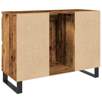 Mobile da Bagno Legno Antico 80x33x60 cm in Truciolato | homemem39