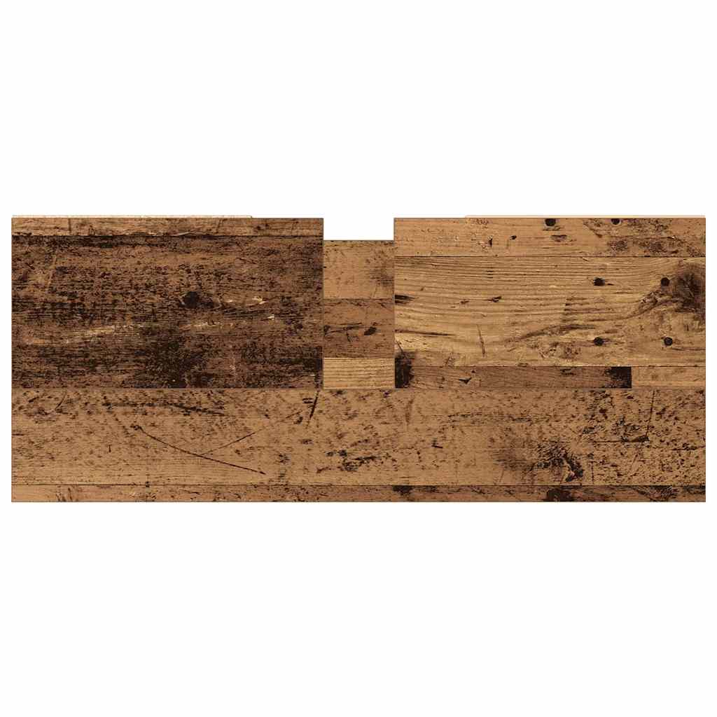 Mobile da Bagno Legno Antico 80x33x60 cm in Truciolato | homemem39