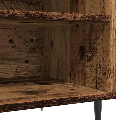 Mobile Porta Dischi Legno Antico 84,5x38x48cm Legno Multistrato - homemem39