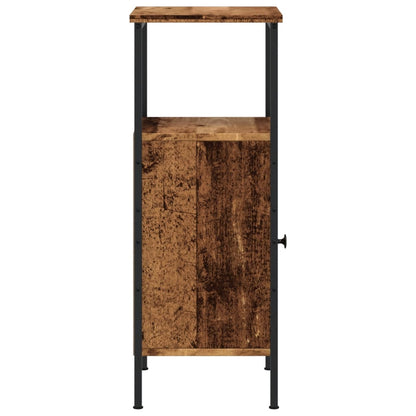 Comodino Legno Antico 41x31x80 cm in Legno Multistrato - homemem39