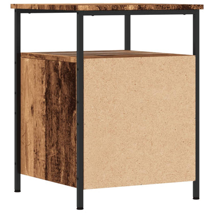 Comodino Legno Antico 44x45x60 cm in Legno Multistrato - homemem39