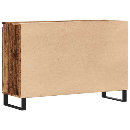 Credenza Legno Antico 101,5x35x70 cm in Legno Multistrato - homemem39