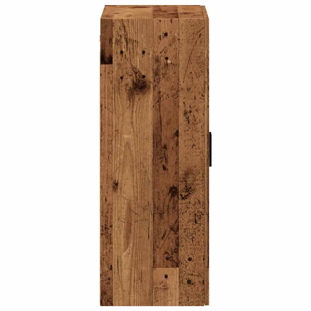 Mobile a Parete Legno Antico 69,5x34x90 cm - homemem39