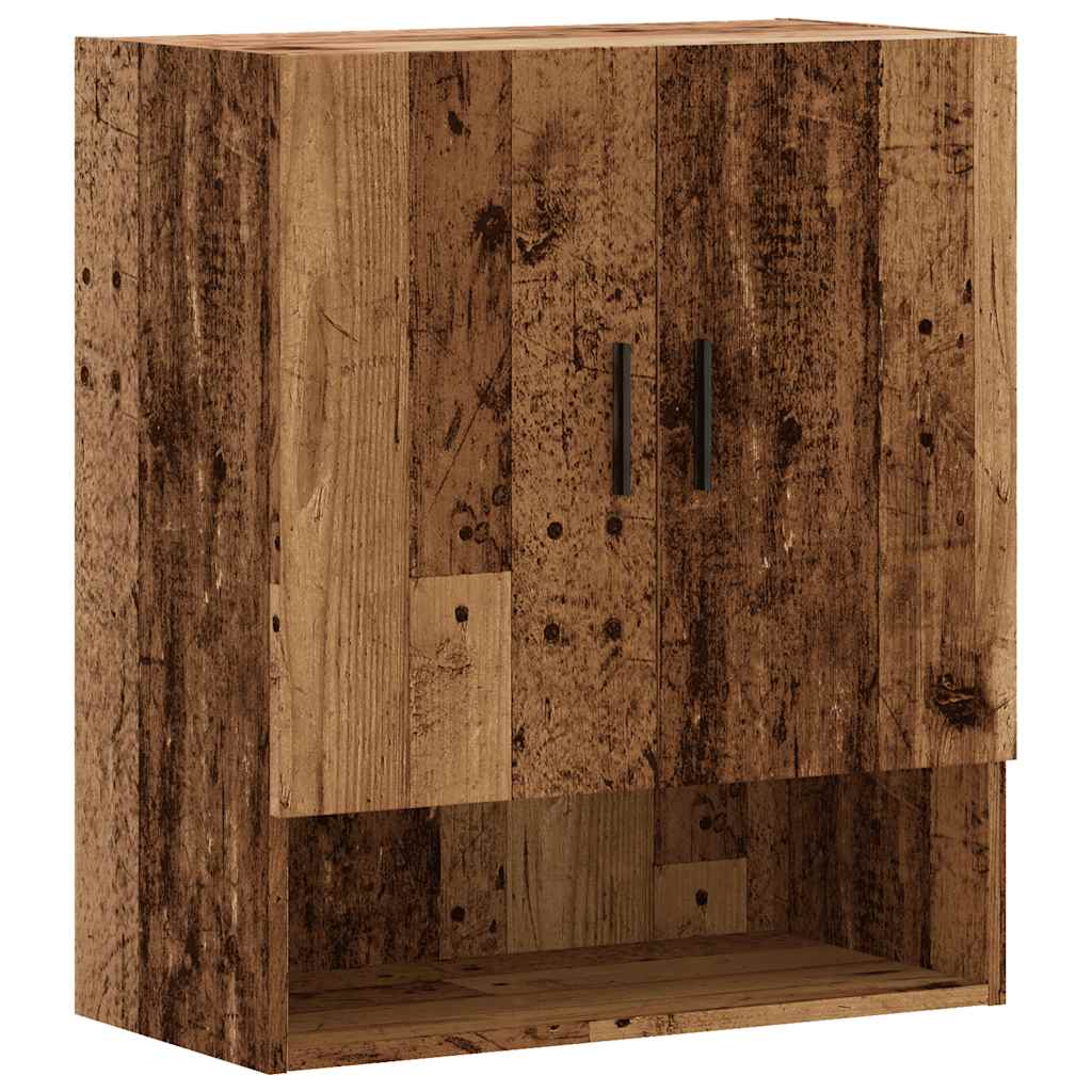 Armadietto a Muro Legno Antico 60x31x70 cm in Truciolato | homemem39