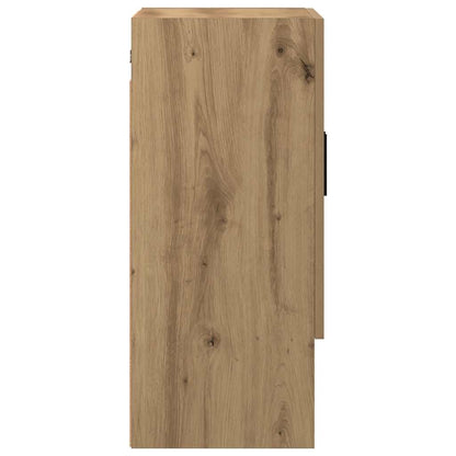 Armadietto a Muro Rovere Artigianale 60x31x70 cm in Truciolato | homemem39