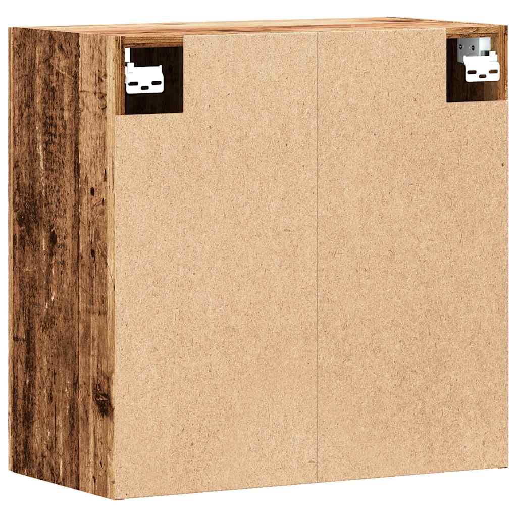 Armadietto a Muro Legno Vecchio 60x31x60 cm in Truciolato | homemem39