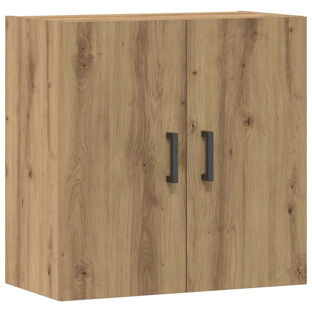 Armadietto a Muro Rovere Artigianale 60x31x60 cm in Truciolato
