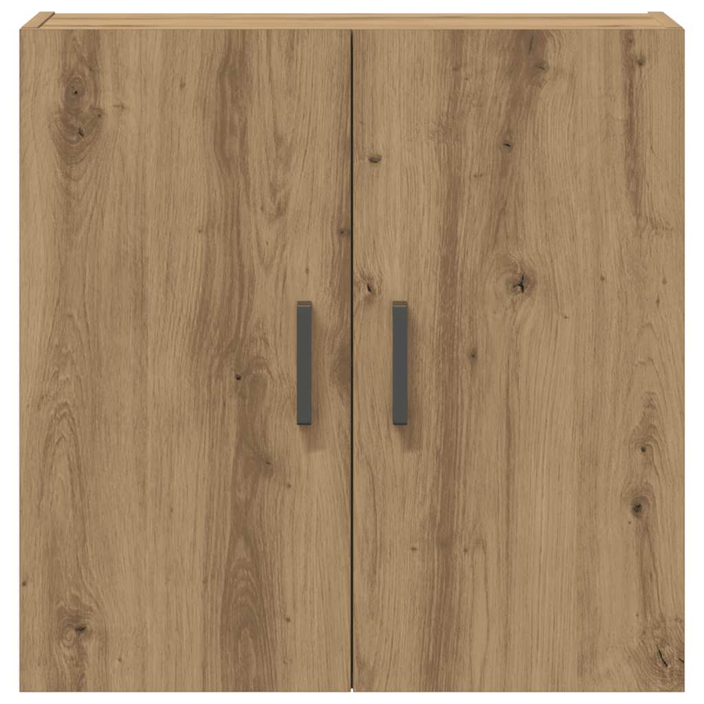 Armadietto a Muro Rovere Artigianale 60x31x60 cm in Truciolato