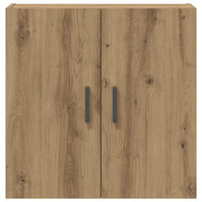 Armadietto a Muro Rovere Artigianale 60x31x60 cm in Truciolato