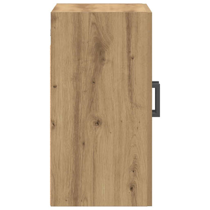 Armadietto a Muro Rovere Artigianale 60x31x60 cm in Truciolato