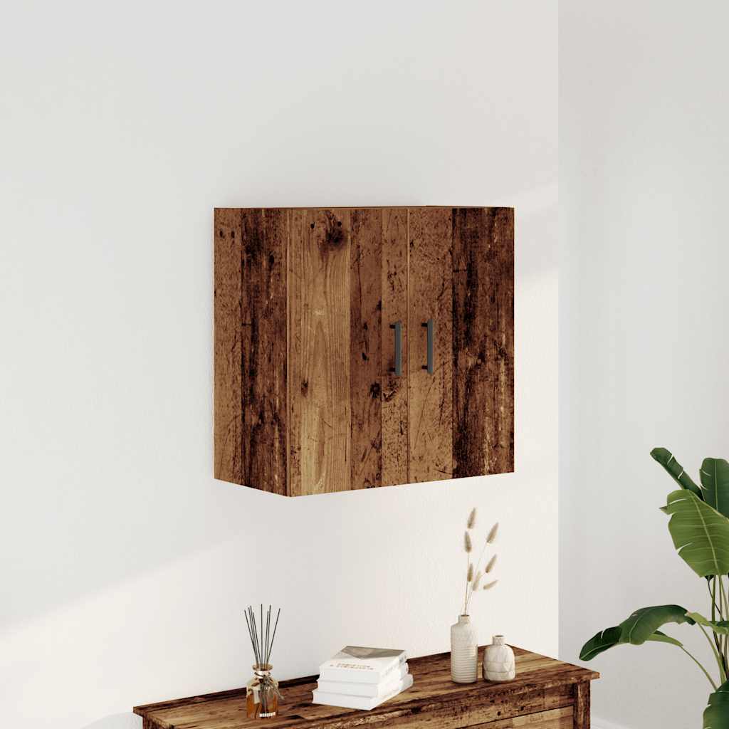 Armadietto a Muro Legno Vecchio 60x31x60 cm in Truciolato | homemem39
