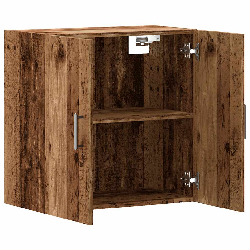 Armadietto a Muro Legno Vecchio 60x31x60 cm in Truciolato | homemem39