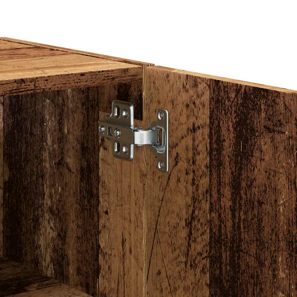 Armadietto a Muro Legno Vecchio 60x31x60 cm in Truciolato | homemem39